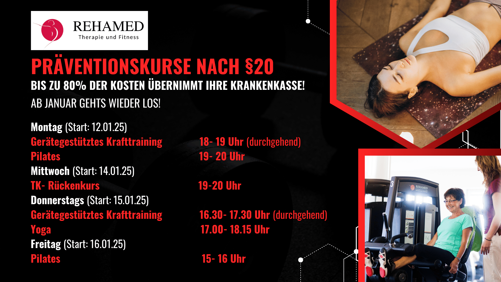 Präventionskurse nach §20